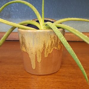 Vintage Pottery Stoneware Wall Planter